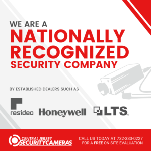 Central Jersey Security Cameras Social Media Graphic