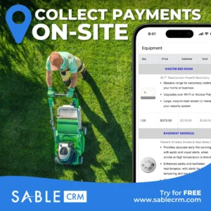 Sable CRM On-Site Payments Web Graphic Ad
